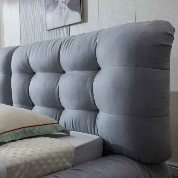 9030 Modern Velvet Bed By Artisan Furniture 12