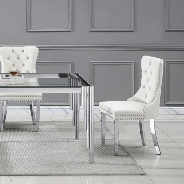 DT0310 Tempered Glass For Dining Table Top By Artisan Furniture - Image 8