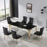 DT0310 Tempered Glass For Dining Table Top By Artisan Furniture - Image 9