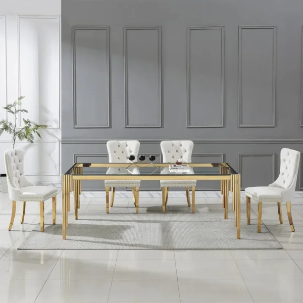 DT0310 Tempered Glass For Dining Table Top By Artisan Furniture - Image 3