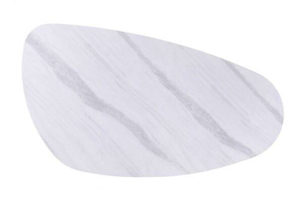 Northam White/Matte Gold Dining Table TABLE By Furniture Of America - Image 2