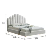 9031 Modern Velvet Bed frame By Artisan Furniture Luxury Bedroom Furniture Mobilia Cleopatra 16 9031 Modern Velvet Bed frame By Artisan Furniture 16
