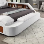 L9016 Leather Bed With Storage By Artisan Furniture Luxury Bedroom Furniture Mobilia Cleopatra 25 L9016 Leather Bed With Storage By Artisan Furniture 25