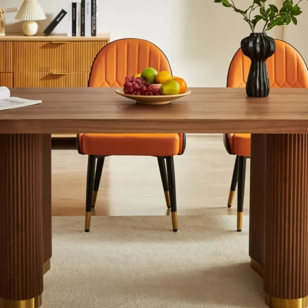 DT0226 Pattern Wood Table By Artisan Furniture - Image 9