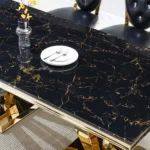 RDT308 Marble Dining Table By Artisan Furniture Dining Room Furniture Mobilia Cleopatra 36 RDT308 Marble Dining Table By Artisan Furniture 36