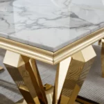 RDT308 Marble Dining Table By Artisan Furniture Dining Room Furniture Mobilia Cleopatra 40 RDT308 Marble Dining Table By Artisan Furniture 40