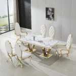 RDT308 Marble Dining Table By Artisan Furniture Dining Room Furniture Mobilia Cleopatra 41 RDT308 Marble Dining Table By Artisan Furniture 41