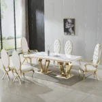 RDT308 Marble Dining Table By Artisan Furniture Dining Room Furniture Mobilia Cleopatra 43 RDT308 Marble Dining Table By Artisan Furniture 43