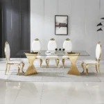 DT039 Rectangular Glass Top For Dining Table By Artisan Furniture - Image 5