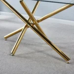 DT5015 Modern Glass Top Dining Table by Artisan Furniture - Image 4