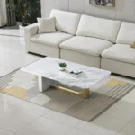 CT303 White Marble Coffee Table by Artisan Furniture - Image 4