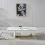 CT303 White Marble Coffee Table by Artisan Furniture - Image 5