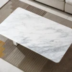 CT303 White Marble Coffee Table by Artisan Furniture - Image 7