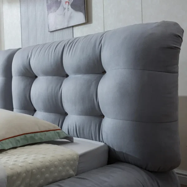 9030 Modern Velvet Bed By Artisan Furniture - Image 3