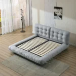9030 Modern Velvet Bed By Artisan Furniture - Image 4