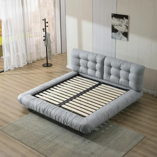 9030 Modern Velvet Bed By Artisan Furniture - Image 4