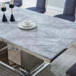 DT311 Marble Top Dining Table By Artisan Furniture