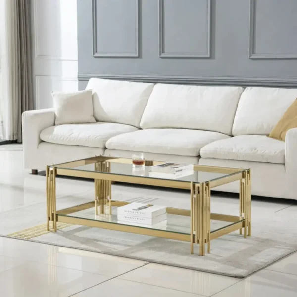 CT037-2 Coffee Table For a White Couch by Artisan Furniture - Image 6