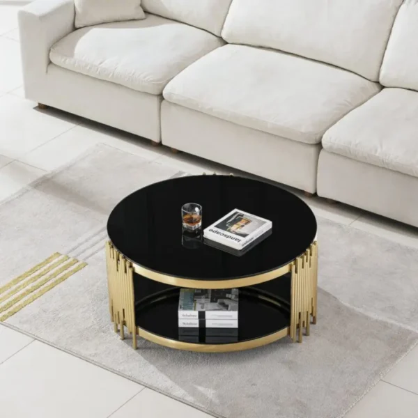CT038 Round Coffee Table by Artisan Furniture - Image 6
