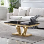 CT308 Rectangular Marble Coffee Table by Artisan Furniture - Image 3