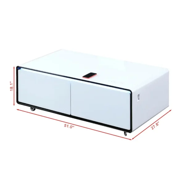 CT5007-13 Smart Table With Fridge by Artisan Furniture - Image 6