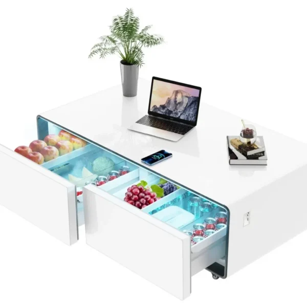 CT5007-13 Smart Table With Fridge by Artisan Furniture - Image 2