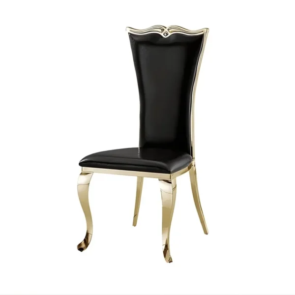 DC62 Two PU leather Dining Chairs by Artisan Furniture - Image 4