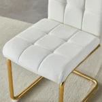 DCK53 PU Dining Chair Set of 2 By Artisan Furniture - Image 4