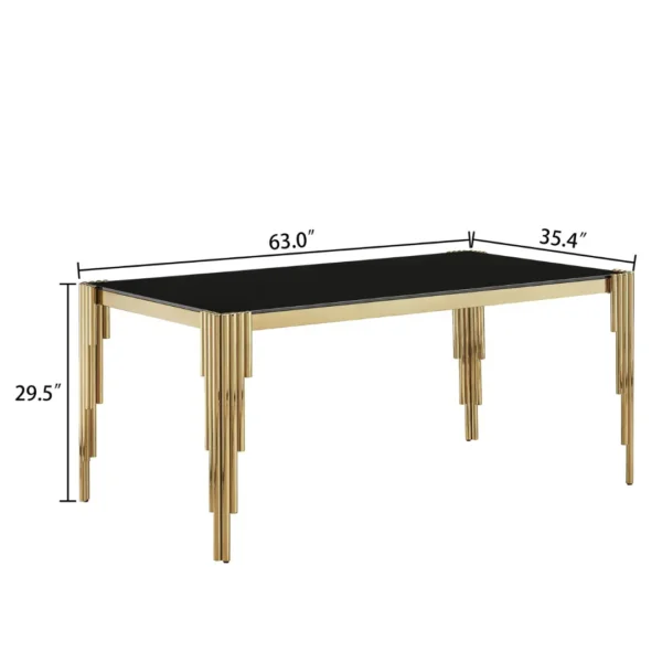 DT0311 Tempered Glass For Dining Table Top By Artisan Furniture - Image 13