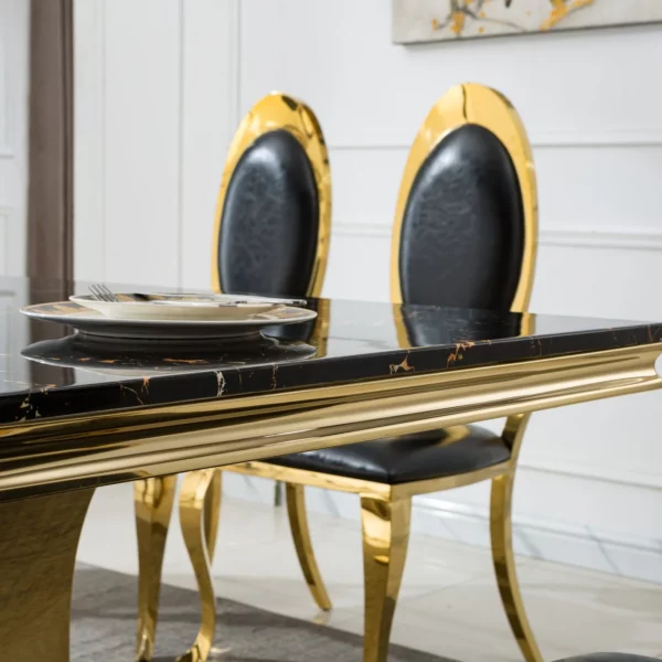 DT3102 Marble Dining Table By Artisan Furniture 28