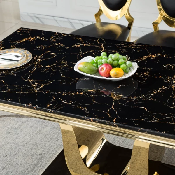 DT3102 Marble Dining Table By Artisan Furniture 32