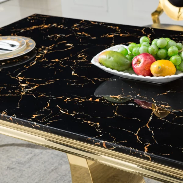 DT3102 Marble Dining Table By Artisan Furniture 33