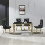 DT0313 Glass Tempered Dining Table By Artisan Furniture