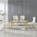 DT0313 Glass Tempered Dining Table By Artisan Furniture - Image 14