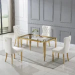 DT0313 Glass Tempered Dining Table By Artisan Furniture - Image 13