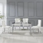 DT0313 Glass Tempered Dining Table By Artisan Furniture - Image 6