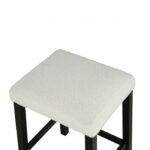 Chalcedony Black/White 3 Pc. Dining Table Set SL3401BK-PT-3PK By Furniture Of America 17