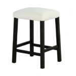 Chalcedony Black/White 3 Pc. Dining Table Set SL3401BK-PT-3PK By Furniture Of America 18