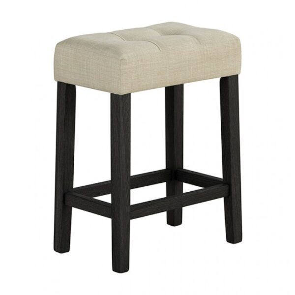 Zanaide Black/Gray/Beige 3Pc Dining Table Set SL3402BK-PT-3PK By Furniture Of America 9