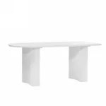 DT0223CM Matt White Dining Table By Artisan Furniture Dining Room Furniture Mobilia Cleopatra 25 DT0223CM Matt White Dining Table By Artisan Furniture 25