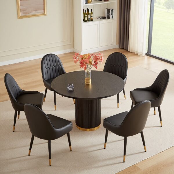 DT0220 Wood Pattern Table By Artisan Furniture 14