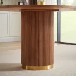 DT0220 Wood Pattern Table By Artisan Furniture 25