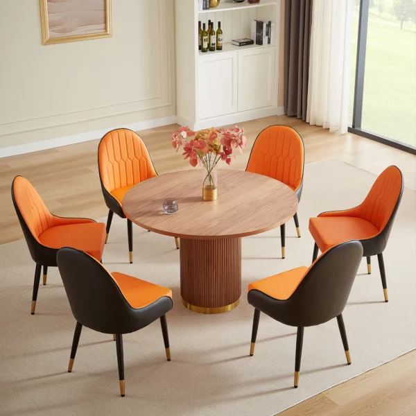 DT0220 Wood Pattern Table By Artisan Furniture 17
