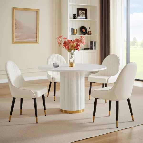 DT0220 Wood Pattern Table By Artisan Furniture 12