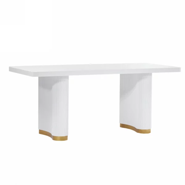 DT0226 Pattern Wood Table By Artisan Furniture 22