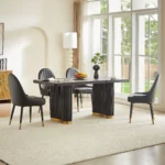 DT0226 Pattern Wood Table By Artisan Furniture Dining Room Furniture Mobilia Cleopatra 55 DT0226 Pattern Wood Table By Artisan Furniture 55