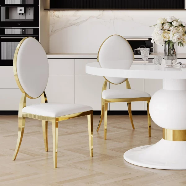 DT0214W White Dining Table By Artisan Furniture 12