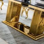 DT311 Marble Top Dining Table By Artisan Furniture Dining Room Furniture Mobilia Cleopatra 32 DT311 Marble Top Dining Table By Artisan Furniture 32