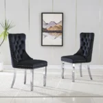 DCK88 Stainless Steel Dining Chair Set of 2 by Artisan Furniture - Image 3