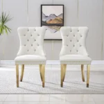 DCK88 Stainless Steel Dining Chair Set of 2 by Artisan Furniture - Image 2